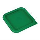 Couvercle de boîte de conservation alimentaire carré CamSquares® de Cambro vert